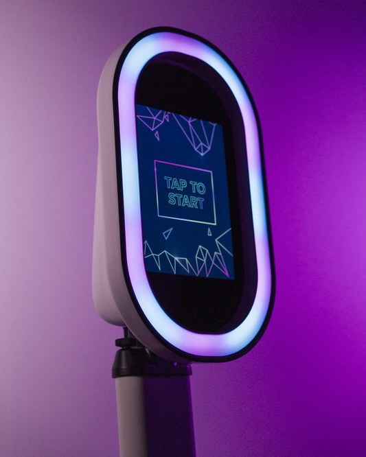 The Glam Cam, Gaber Studio's interactive photo booth with ring light