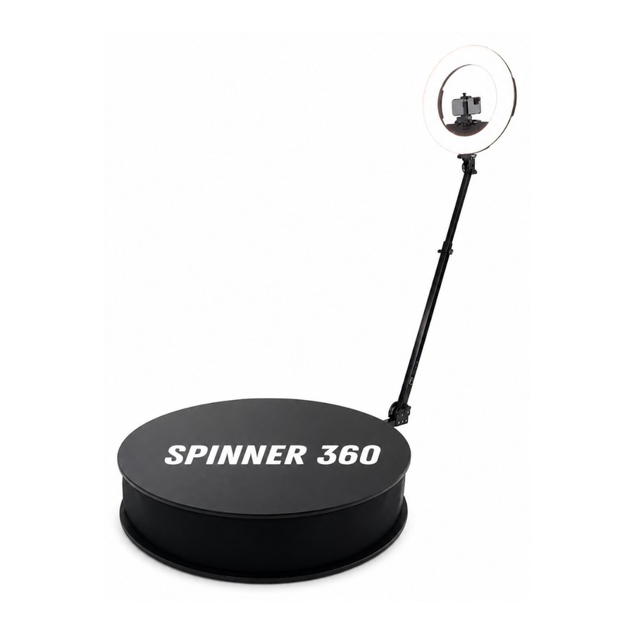 La plataforma giratoria del Spinner 360